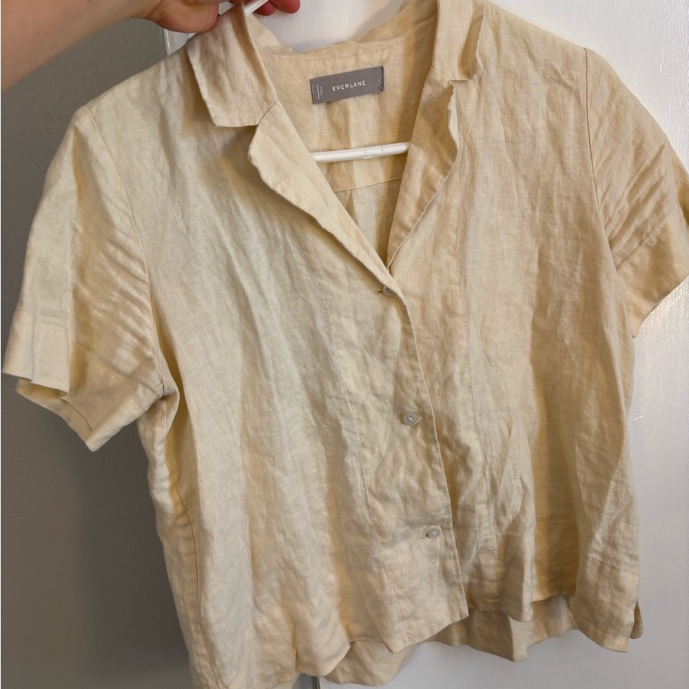 Everlane Cream Women's Top